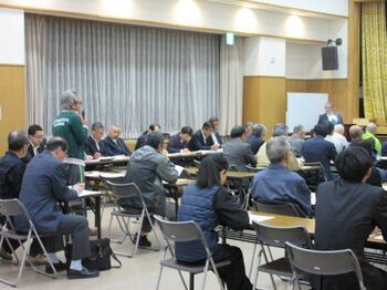 写真：駄知会場の様子