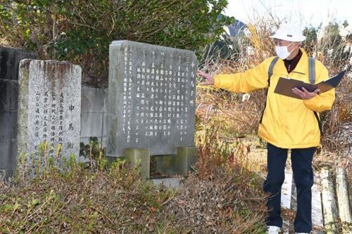 写真：中馬街道の史跡巡り2