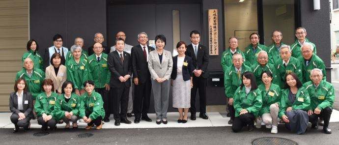 写真：土岐更生保護サポートセンター視察の様子