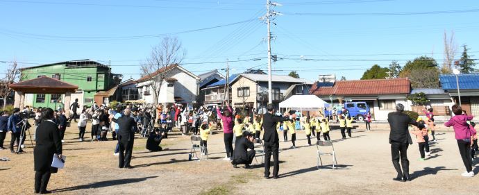 写真：ときげんき体操の様子