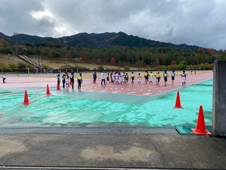 駅伝交流会スタート