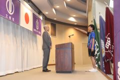 写真：選手宣誓