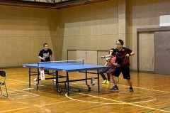 写真：卓球