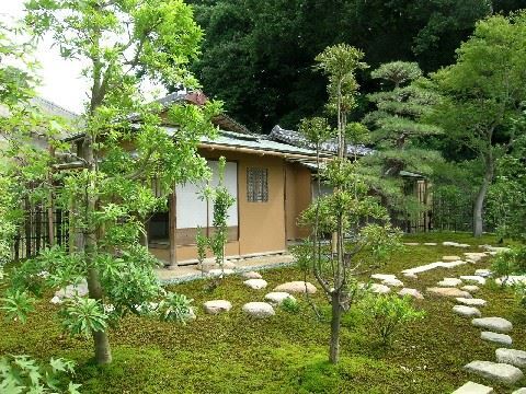 写真：茶室外観