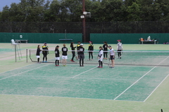 ソフトテニス競技写真