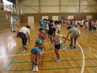 小学校1年生との交流