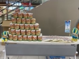 オレンジリボン啓発活動