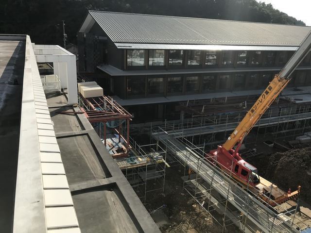 写真：新庁舎進捗状況写真令和元年10月9日