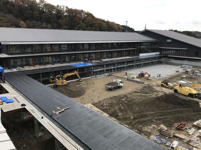 写真：新庁舎進捗状況写真令和元年11月1日