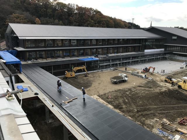 写真：新庁舎進捗状況写真令和元年11月2日