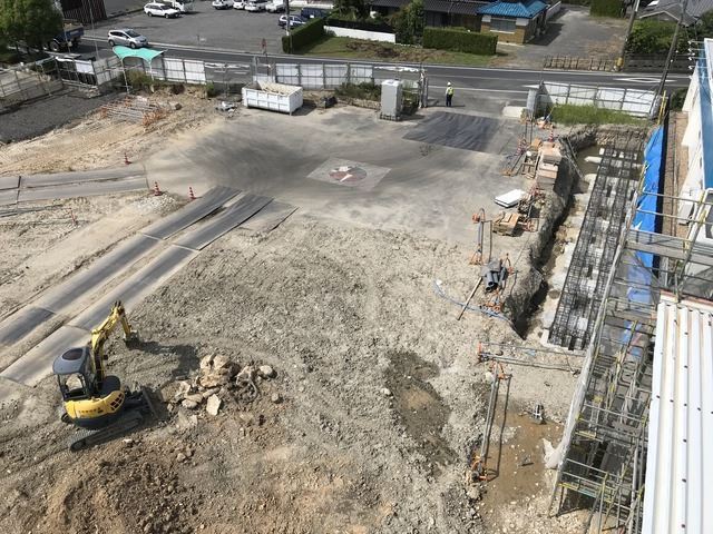 写真：新庁舎進捗状況写真令和元年8月3日