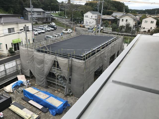 写真：新庁舎進捗状況写真令和元年9月4日