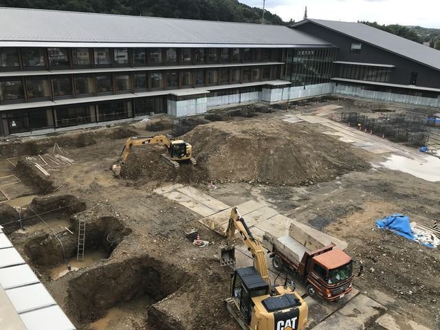 写真：新庁舎進捗状況写真令和元年9月1日