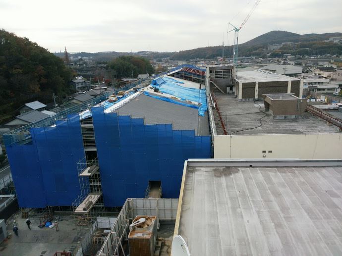 写真：新庁舎進捗状況　平成30年11月　1