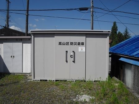 写真：倉庫他防災備品