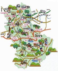 写真：土岐市観光ガイドマップ表紙