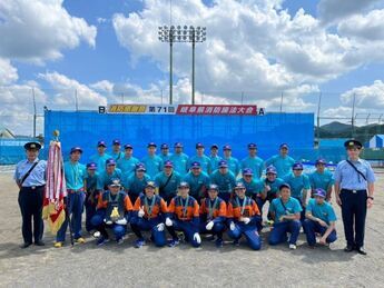 写真：消防操法大会の様子4