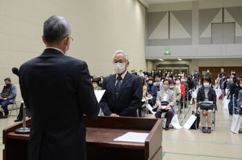 写真：民生児童委員退任式、委嘱状伝達式の様子2