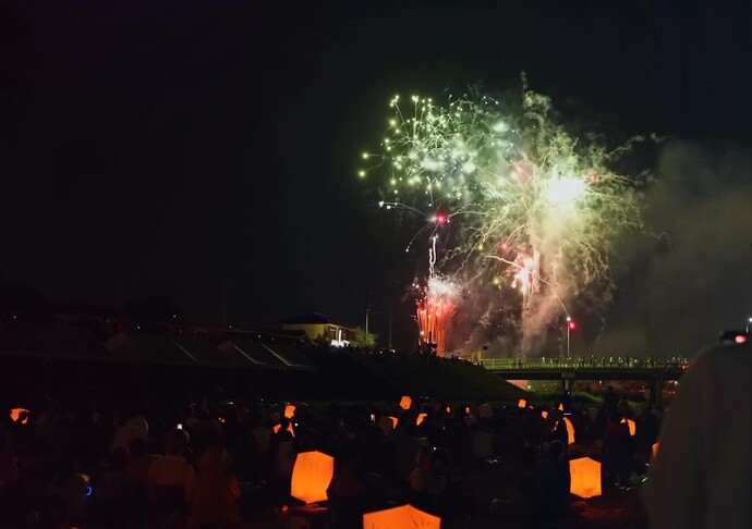 花火大会の画像