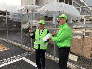 活動グッズの贈呈