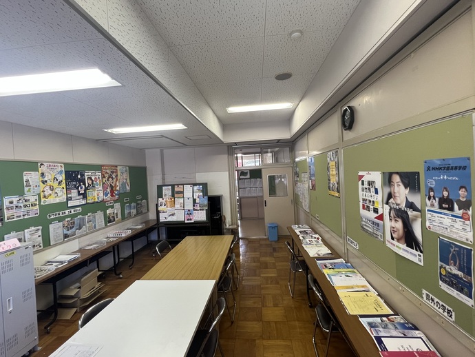 中学校棟進路相談室の写真