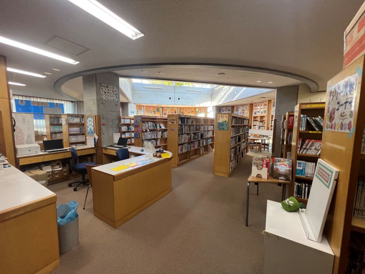 図書館の中の写真