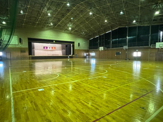 体育館の外観の画像