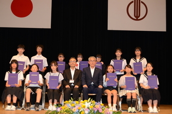 写真：受賞者