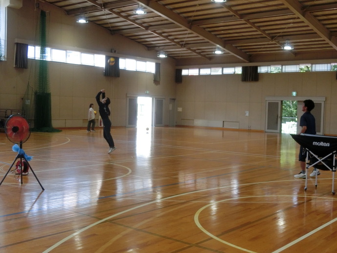 田角先生のバレーボール