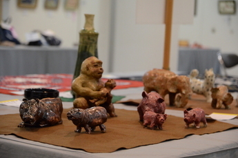 写真：余技作品展