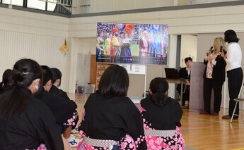 交流会にて