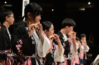 写真：打ち囃子