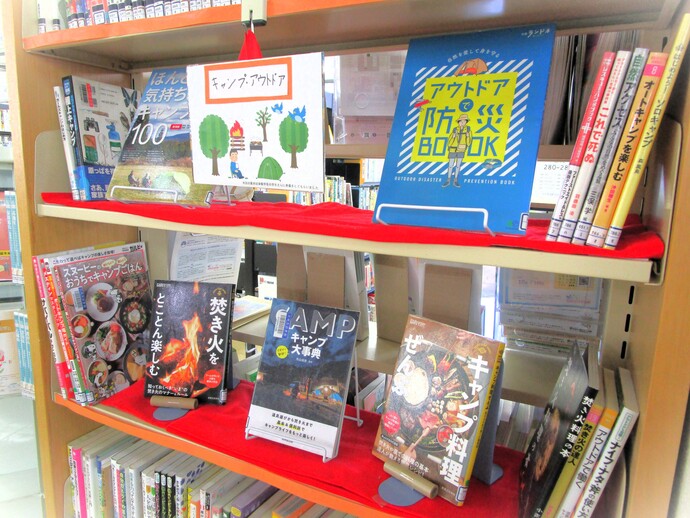 ヤングアダルトコーナーの展示