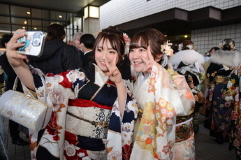 写真：20歳を祝う会