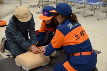 写真：消防団入団促進イベント