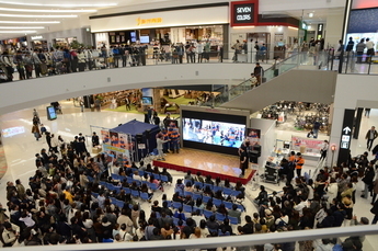 写真：消防団入団促進イベント