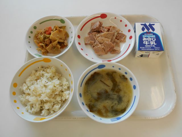 4月30日給食