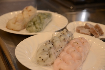 写真：からすみ作り