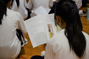 写真：救急救命講習
