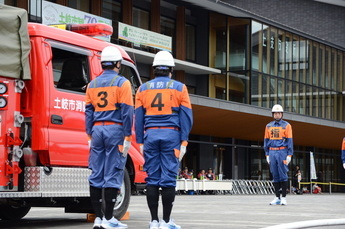 写真：土岐市消防操法大会