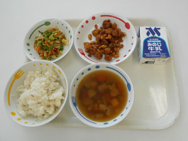 6月6日給食