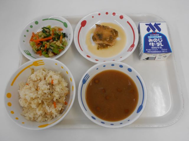 6月9日給食