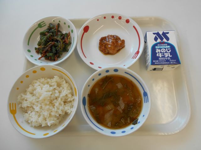6月18日給食