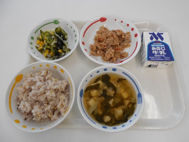 6月24日給食