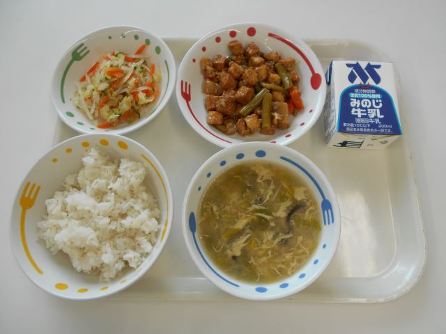 6月27日給食