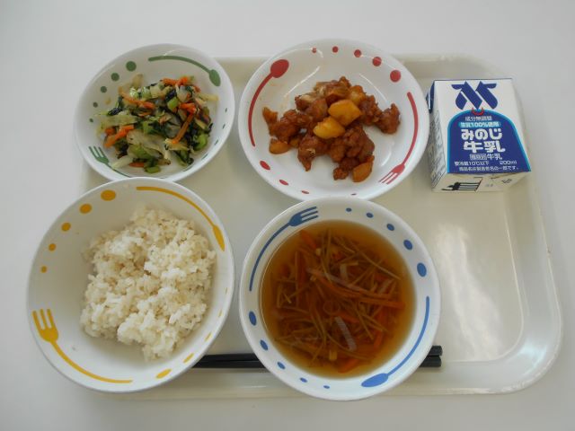 9月10日給食