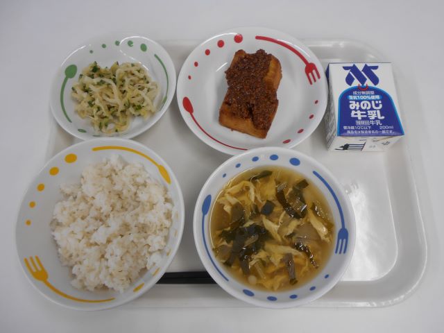 9月12日給食