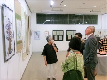 余技作品展出展者と