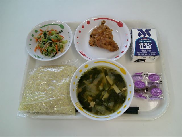 10月20日給食