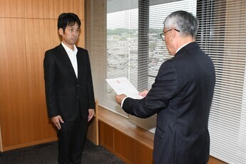 土岐市教育委員会委員辞令交付